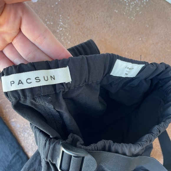 PacSun black utility cargo joggers 29x27 - Picture 5 of 5